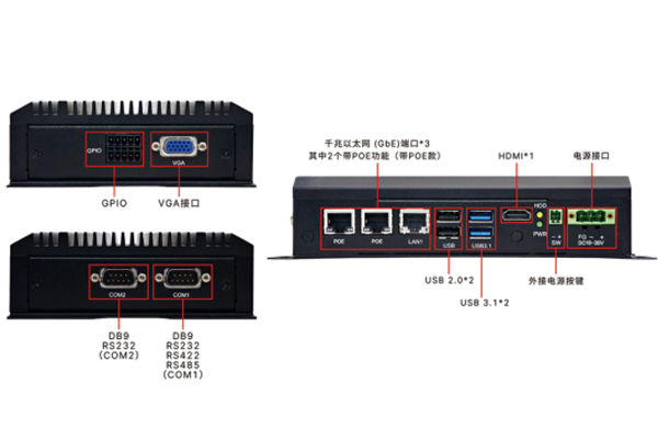 6413工控机串口设置RS-485以及测试方法